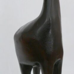 konžský přírodní suvenýr - dřevěná soška antilopy