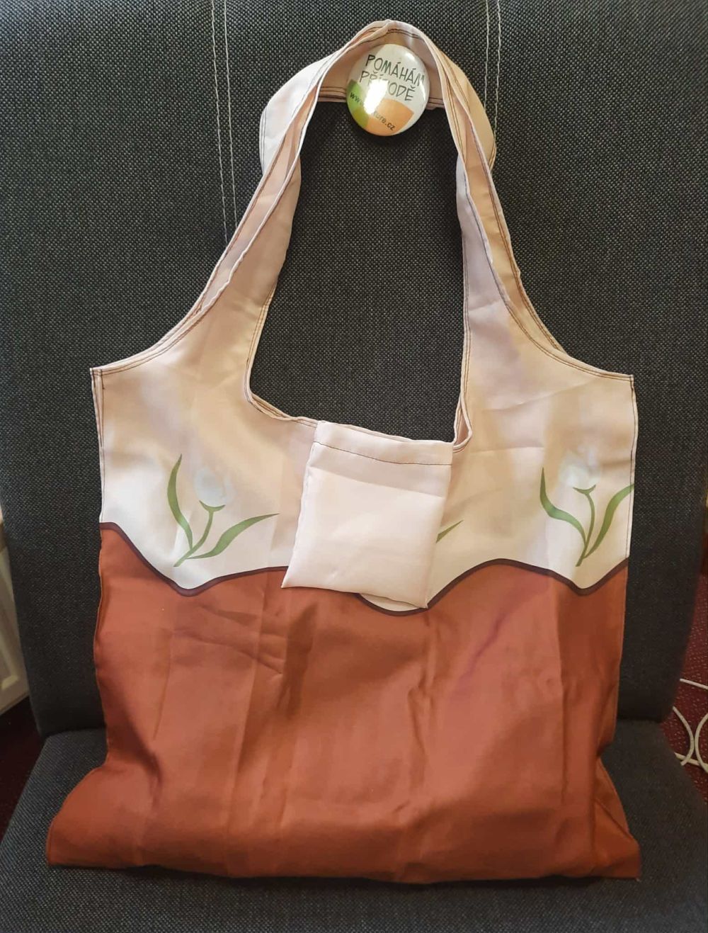 Nákupní taška hnědá