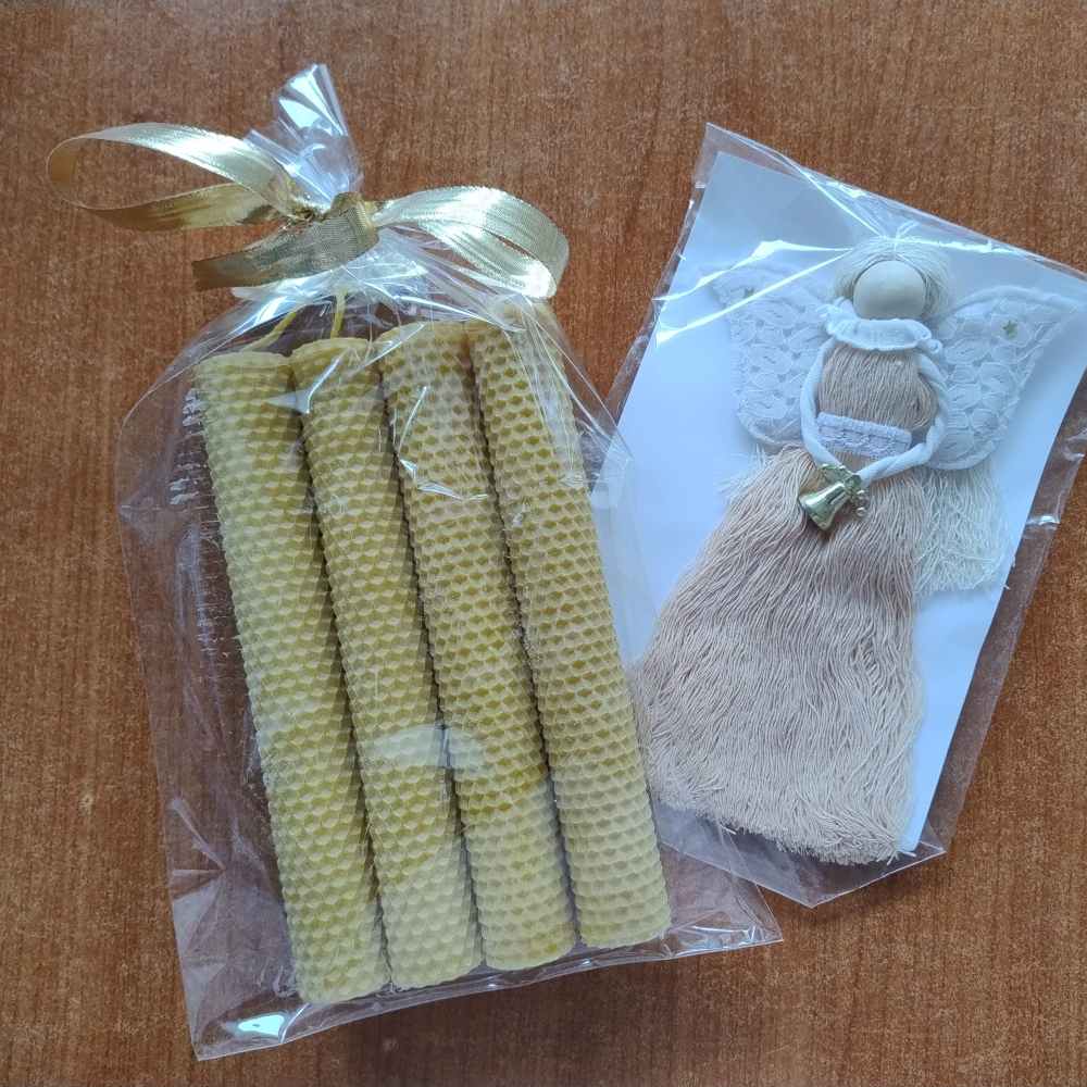 Svíčky + andělíček