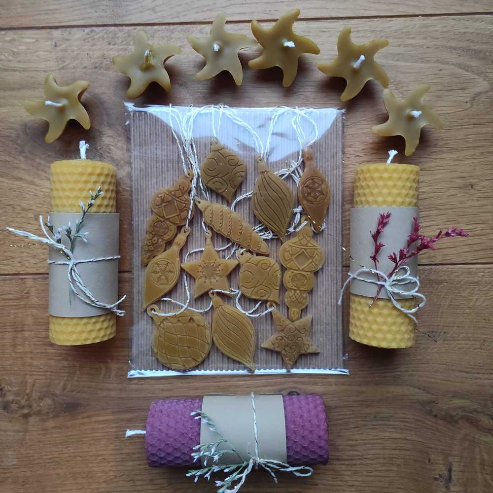 Včelovoskové vánoční potěšení