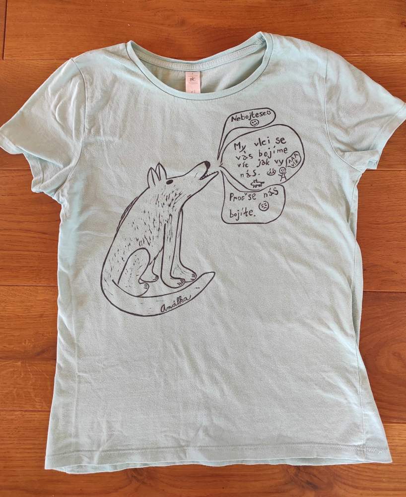 Vlčí tričko